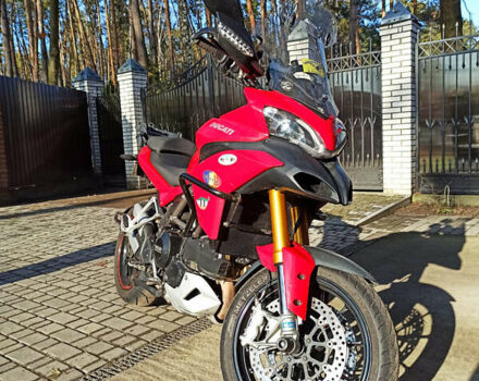 Красный Дукати Multistrada 1200S, объемом двигателя 1.2 л и пробегом 96 тыс. км за 7400 $, фото 1 на Automoto.ua