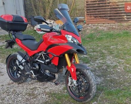 Красный Дукати Multistrada 1200S, объемом двигателя 1.2 л и пробегом 26 тыс. км за 8200 $, фото 1 на Automoto.ua