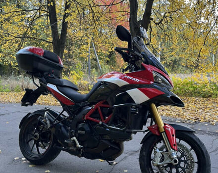 Красный Дукати Multistrada 1200S, объемом двигателя 1.2 л и пробегом 34 тыс. км за 8000 $, фото 9 на Automoto.ua