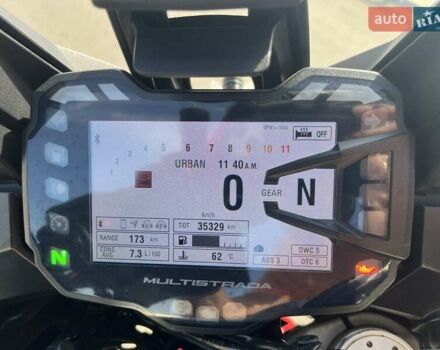 Красный Дукати Multistrada 1200S, объемом двигателя 1.2 л и пробегом 35 тыс. км за 10990 $, фото 8 на Automoto.ua