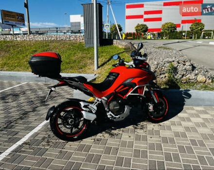 Красный Дукати Multistrada 1200S, объемом двигателя 1.2 л и пробегом 39 тыс. км за 12900 $, фото 5 на Automoto.ua