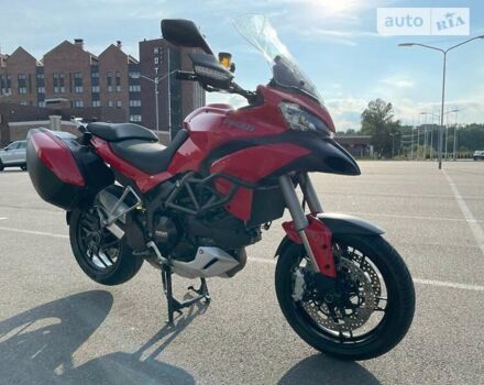 Красный Дукати Multistrada 1200S, объемом двигателя 1.2 л и пробегом 23 тыс. км за 10400 $, фото 3 на Automoto.ua