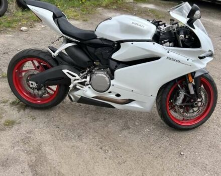 Белый Дукати Panigale 959, объемом двигателя 0.96 л и пробегом 12 тыс. км за 11200 $, фото 1 на Automoto.ua