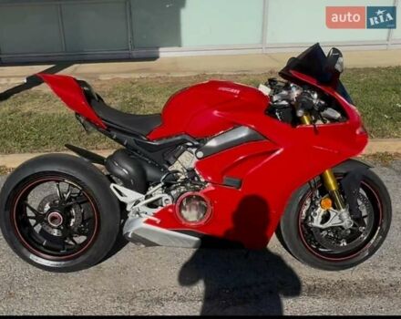 Красный Дукати Panigale V4, объемом двигателя 1 л и пробегом 20 тыс. км за 6500 $, фото 4 на Automoto.ua