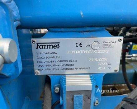 Farmet Другая, объемом двигателя 0 л и пробегом 0 тыс. км за 52270 $, фото 8 на Automoto.ua