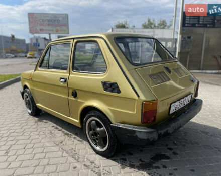 Желтый Фиат 126, объемом двигателя 0.65 л и пробегом 50 тыс. км за 1200 $, фото 2 на Automoto.ua