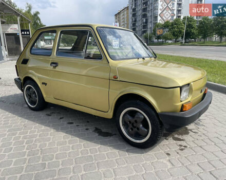 Желтый Фиат 126, объемом двигателя 0.65 л и пробегом 50 тыс. км за 1500 $, фото 1 на Automoto.ua