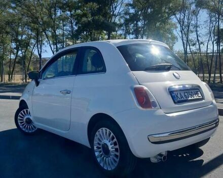 Білий Фіат 500, об'ємом двигуна 1.24 л та пробігом 165 тис. км за 5499 $, фото 5 на Automoto.ua