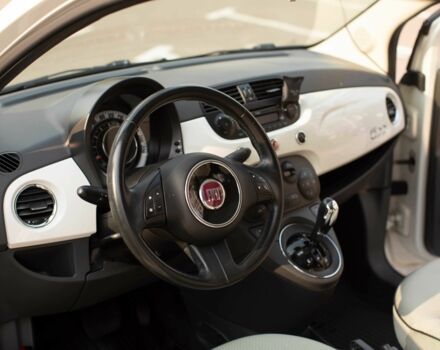 Белый Фиат 500, объемом двигателя 1.2 л и пробегом 145 тыс. км за 7190 $, фото 1 на Automoto.ua