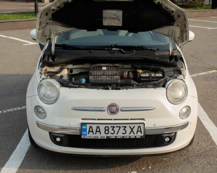 Белый Фиат 500, объемом двигателя 1.2 л и пробегом 145 тыс. км за 7190 $, фото 19 на Automoto.ua