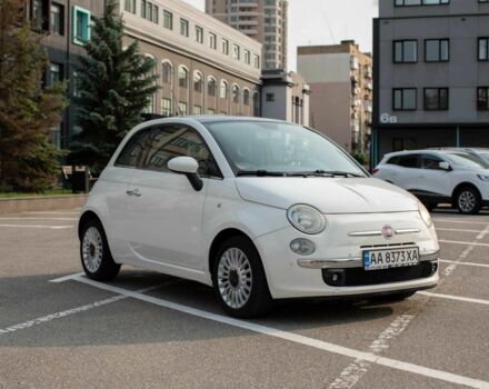 Белый Фиат 500, объемом двигателя 1.2 л и пробегом 145 тыс. км за 7190 $, фото 6 на Automoto.ua