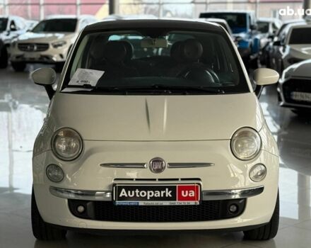 Белый Фиат 500, объемом двигателя 1.4 л и пробегом 100 тыс. км за 6790 $, фото 1 на Automoto.ua