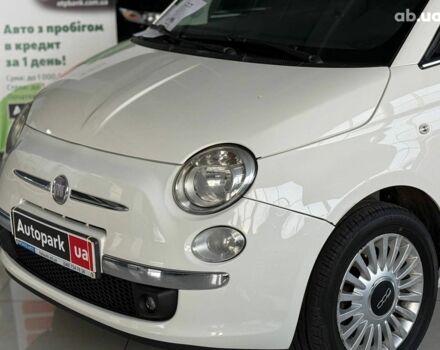 Белый Фиат 500, объемом двигателя 1.4 л и пробегом 100 тыс. км за 6790 $, фото 3 на Automoto.ua