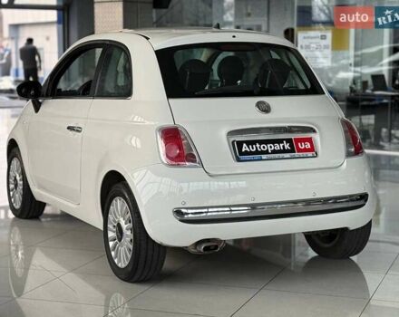 Белый Фиат 500, объемом двигателя 1.4 л и пробегом 100 тыс. км за 6940 $, фото 4 на Automoto.ua