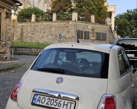 Білий Фіат 500, об'ємом двигуна 1.37 л та пробігом 134 тис. км за 6265 $, фото 1 на Automoto.ua