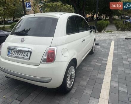 Фиат 500 2012 в Ужгороде на Automoto.ua Белый Фиат 500, объемом двигателя 1.25 л и пробегом 102 тыс. км за 6200 $, фото 5 на Automoto.ua