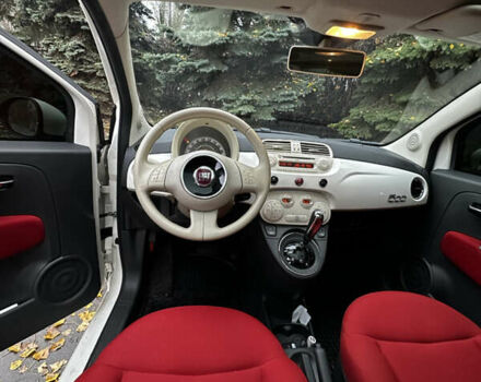 Белый Фиат 500, объемом двигателя 1.3 л и пробегом 58 тыс. км за 8300 $, фото 12 на Automoto.ua