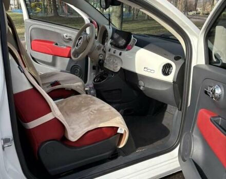 Белый Фиат 500, объемом двигателя 1.37 л и пробегом 103 тыс. км за 10000 $, фото 13 на Automoto.ua
