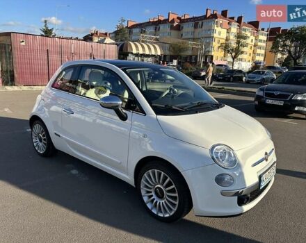 Белый Фиат 500, объемом двигателя 1.4 л и пробегом 48 тыс. км за 11500 $, фото 1 на Automoto.ua