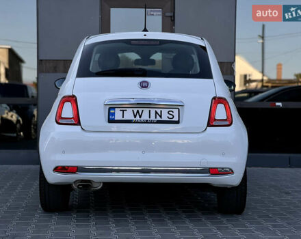 Белый Фиат 500, объемом двигателя 1.24 л и пробегом 46 тыс. км за 9500 $, фото 4 на Automoto.ua