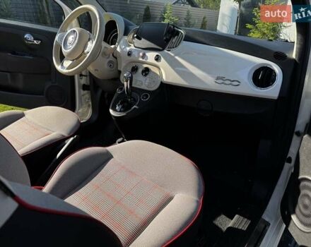 Фиат 500 2019 в Днепре (Днепропетровске) на Automoto.ua Белый Фиат 500, объемом двигателя 1.24 л и пробегом 27 тыс. км за 13200 $, фото 4 на Automoto.ua