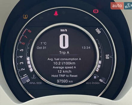 Белый Фиат 500, объемом двигателя 1.2 л и пробегом 97 тыс. км за 9300 $, фото 38 на Automoto.ua