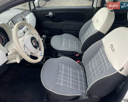 Белый Фиат 500, объемом двигателя 1.2 л и пробегом 97 тыс. км за 9300 $, фото 15 на Automoto.ua