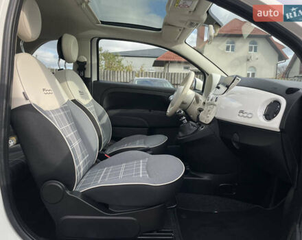 Белый Фиат 500, объемом двигателя 1.2 л и пробегом 97 тыс. км за 9300 $, фото 22 на Automoto.ua