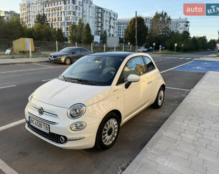 Белый Фиат 500, объемом двигателя 1.24 л и пробегом 11 тыс. км за 15200 $, фото 3 на Automoto.ua