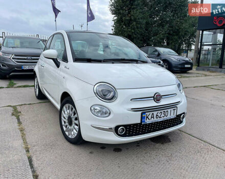 Білий Фіат 500, об'ємом двигуна 1.24 л та пробігом 13 тис. км за 12200 $, фото 5 на Automoto.ua