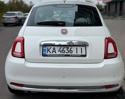 Белый Фиат 500, объемом двигателя 1.24 л и пробегом 5 тыс. км за 15000 $, фото 1 на Automoto.ua