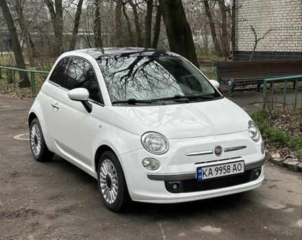Белый Фиат 500, объемом двигателя 1.2 л и пробегом 132 тыс. км за 4900 $, фото 1 на Automoto.ua