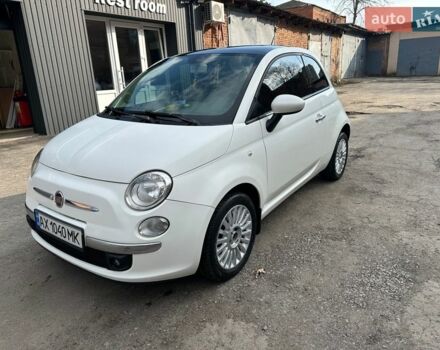 Белый Фиат 500, объемом двигателя 1.24 л и пробегом 164 тыс. км за 6300 $, фото 1 на Automoto.ua