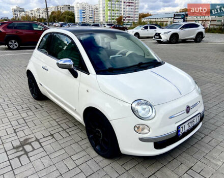 Белый Фиат 500, объемом двигателя 1.24 л и пробегом 165 тыс. км за 8900 $, фото 1 на Automoto.ua