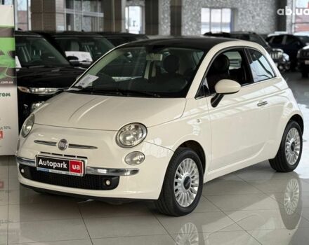 Белый Фиат 500, объемом двигателя 1.4 л и пробегом 100 тыс. км за 6790 $, фото 1 на Automoto.ua