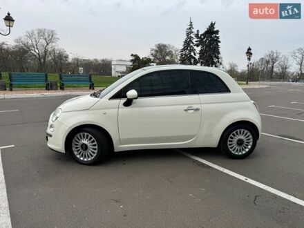 Белый Фиат 500, объемом двигателя 1.24 л и пробегом 126 тыс. км за 6900 $, фото 1 на Automoto.ua