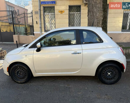 Белый Фиат 500, объемом двигателя 1.37 л и пробегом 56 тыс. км за 6700 $, фото 1 на Automoto.ua