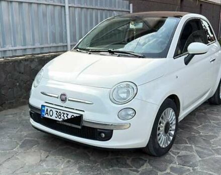 Белый Фиат 500, объемом двигателя 1.2 л и пробегом 109 тыс. км за 6500 $, фото 1 на Automoto.ua