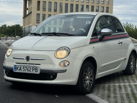 Белый Фиат 500, объемом двигателя 1.2 л и пробегом 200 тыс. км за 6577 $, фото 1 на Automoto.ua