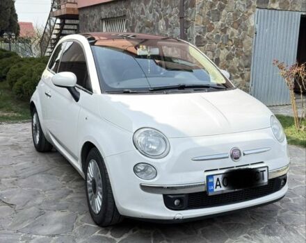 Белый Фиат 500, объемом двигателя 1.2 л и пробегом 109 тыс. км за 6500 $, фото 1 на Automoto.ua