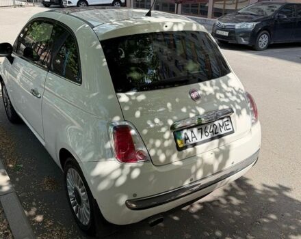 Белый Фиат 500, объемом двигателя 1.24 л и пробегом 196 тыс. км за 5500 $, фото 1 на Automoto.ua