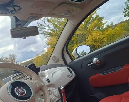 Белый Фиат 500, объемом двигателя 1.2 л и пробегом 67 тыс. км за 8990 $, фото 1 на Automoto.ua
