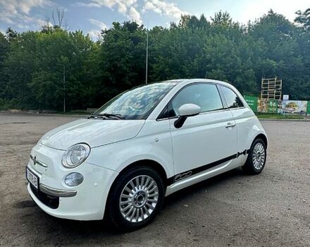 Белый Фиат 500, объемом двигателя 1.2 л и пробегом 13000 тыс. км за 7000 $, фото 1 на Automoto.ua