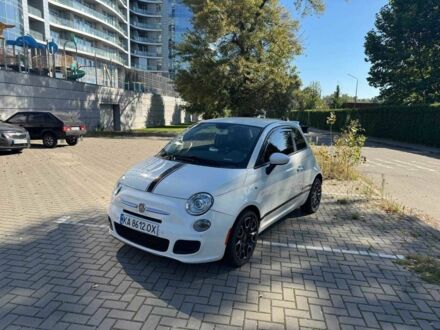 Белый Фиат 500, объемом двигателя 1.4 л и пробегом 195 тыс. км за 6200 $, фото 1 на Automoto.ua
