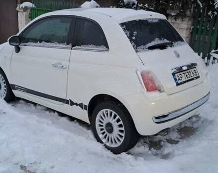 Белый Фиат 500, объемом двигателя 1.24 л и пробегом 130 тыс. км за 7000 $, фото 1 на Automoto.ua