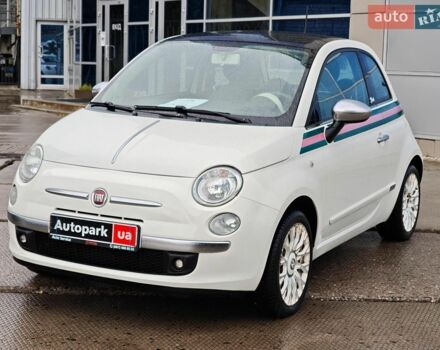 Білий Фіат 500, об'ємом двигуна 1.4 л та пробігом 61 тис. км за 7840 $, фото 1 на Automoto.ua