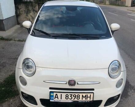 Белый Фиат 500, объемом двигателя 1.4 л и пробегом 162 тыс. км за 7442 $, фото 1 на Automoto.ua