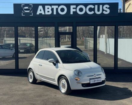 Белый Фиат 500, объемом двигателя 1.4 л и пробегом 71 тыс. км за 9990 $, фото 1 на Automoto.ua