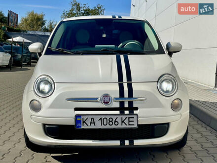 Білий Фіат 500, об'ємом двигуна 1.4 л та пробігом 95 тис. км за 7500 $, фото 1 на Automoto.ua