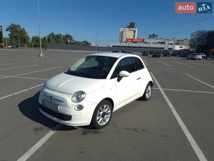 Белый Фиат 500, объемом двигателя 1.4 л и пробегом 44 тыс. км за 8500 $, фото 1 на Automoto.ua
